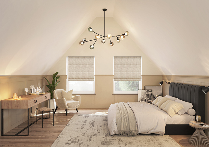 Urbanite, Opulent Cream - Twist&Fit Roman Blind - Image 8